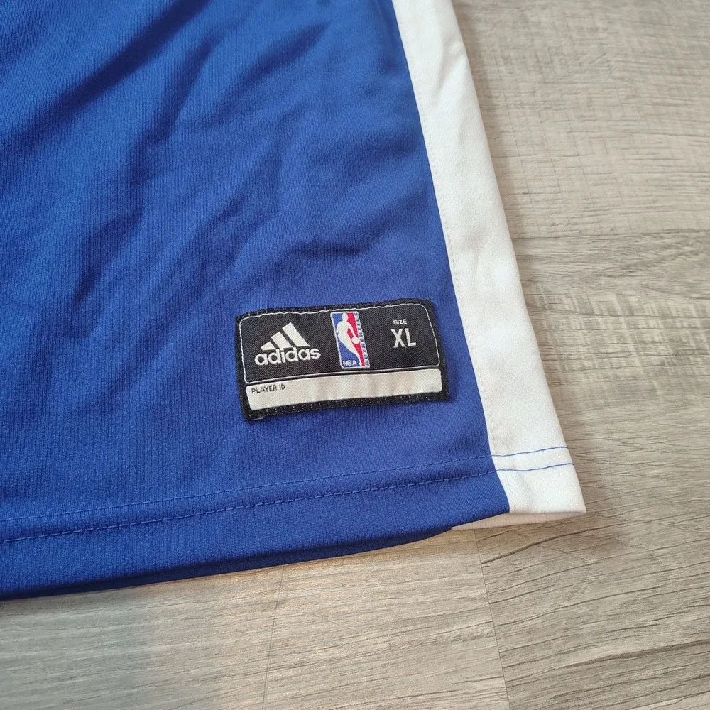 Adidas Golden State Warriors Stephen Curry 30 Jersey Kids XL 18/20 Blue NBA